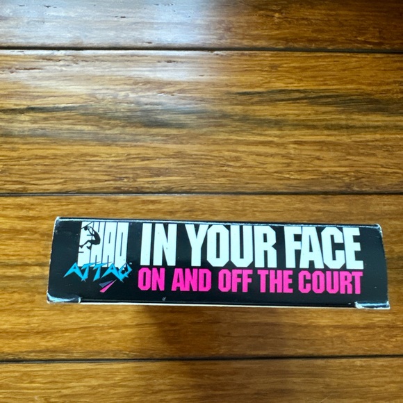 1992 Shaq Attack Attaq In Your Face On and Off the Court VHS Tape Shaq O'Neal - Picture 4 of 6